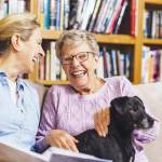 The emotional and practical aspects of caregiving can sometimes align. Photo courtesy of Fieldstone Communities.
