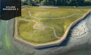 EPA courtesy images
A rendition looking south of what the site would look like when finished.