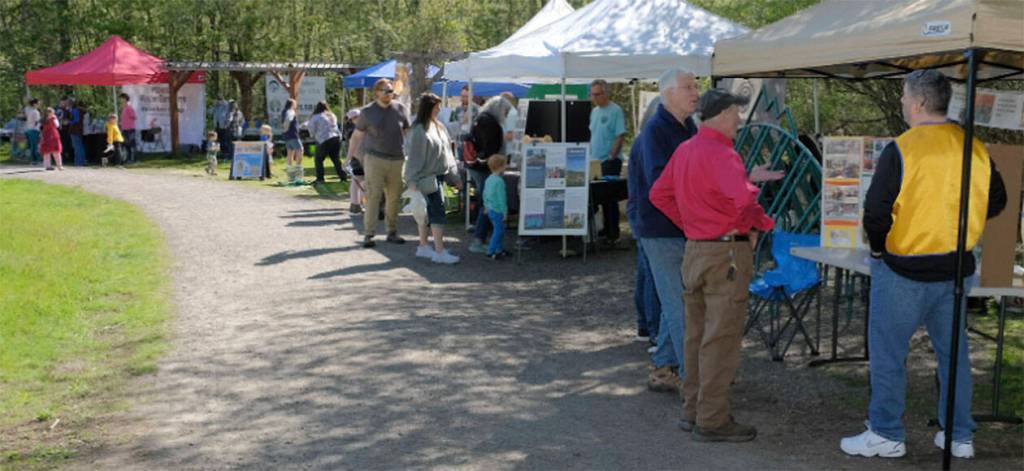 Many different organizations had booths at the event.