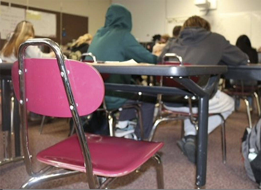 SKSD courtesy photo
Empty chairs in classrooms mean more work for the missing student and the teacher.
