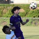 Viking Harper Sabari scores a goal against Washington.