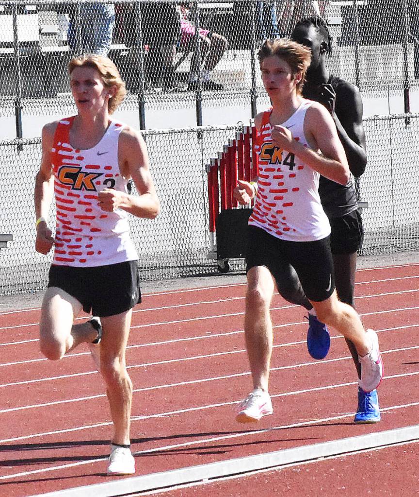 CKs Mana Voss, Michael Vlach and Blake Reynolds qualify for state in the 1600 event.
