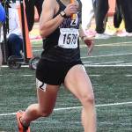 NKs Salix Wartes-Kahl races to the finish line in a relay.