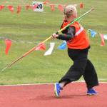 CKs Savannah Fourier competes in the 3A girls javelin.