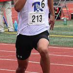 Bremertons Isaiah Cadengo wins the 400-meter prelim.