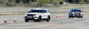 Mike De Felice/Kitsap News Group
Local law enforcement practiced their pursuit skills recently at Bremerton Raceway. Police will have greater authority to conduct high-speed chases under a new law that goes into effect June 6.