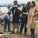 Washington Filmworks courtesy photo
Paul Dahlke, left, Austin Highsmith Garces and Rachel Noll James on the set of James film Ingress.