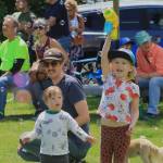 Molly Hetherwick/Kitsap News Group photos
Families brought bubbles and big smiles to the first Bainbridge Bubble Day June 28.