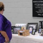 Those who attended the celebration of Dave Snyder's life were able to see various displays.