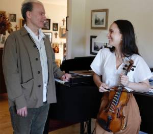 Stoyanovich courtesy photo
Patrick and Sophia Stoyanovich create music together.