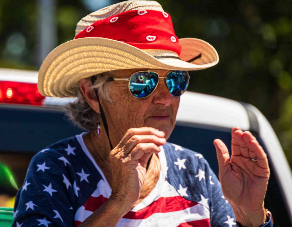 People of all ages were not only in the parade, but watched it as well.