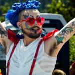 The fun event and warm weather led to smiles of happiness for most at the BI 4th of July parade.