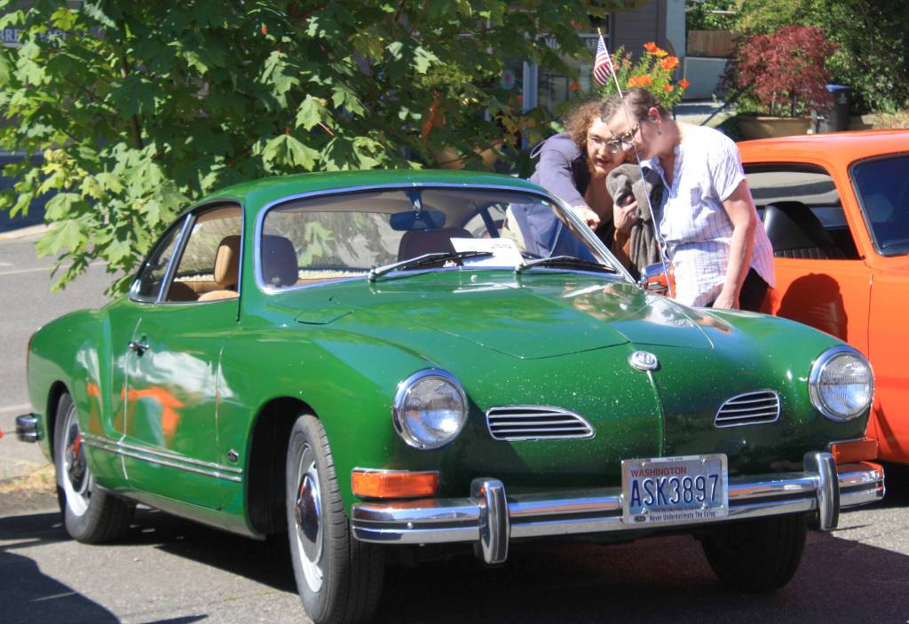 Cars from as far back as 1930 were on display for visitors.