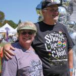 Paul and Lisa Birkenfeld of the Central Kitsap School District attended the Kitsap Pride Festival.