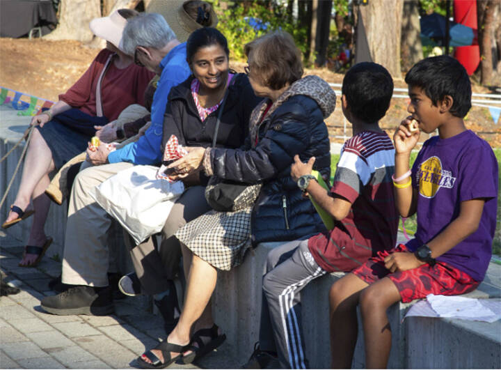 People of all ages showed up at the annual event.