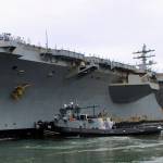 The USS Ronald Reagan.