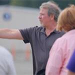 Airshow CEO Doug Fratoni makes some last-minutes changes.