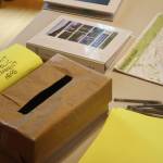 An official public comment submission box, with a copy of the Draft Environmental Impact Statement for public review.