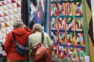 Molly Hetherwick/Kitsap News Group photos
The Bainbridge Island Quilt Festival featured over 200 quilts at its 12th official show on Winslow Green Sept. 14.