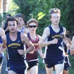 Elisha Meyer/Kitsap News Group photos
The leading pack of runners at this seasons 2A Olympic League opener in Kingston.