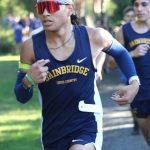 Bainbridge senior Marcus Stroman cruises his way down the 2-mile course in Kingston.