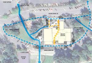 Senior Center courtesy images
This shows the routes that connect town to the waterfront.