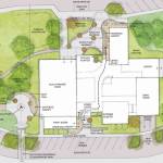 This shows some of the features of the new senior-community center.