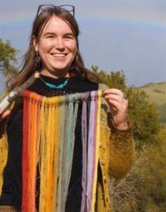 BARN courtesy photo
Alissa Allen shows vibrant colors of fiber that can be made from Fungi.