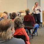 Island Theatre courtesy photo
Island Theatre actor Steve Stolee recreates Theodore Roethke in one of his legendary University of Washington poetry workshops.