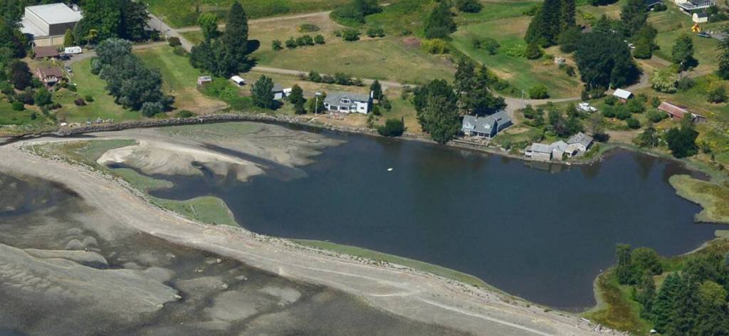 Kitsap County Conservation District courtesy photo
An overhead view of the Dyes Inlet lagoon.