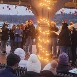 Tyler Shuey/Kitsap News Group photos
The North Kitsap High School choir gets the festivities started with some Christmas carols.