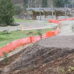 Part of the improvements to the intersection include about 2,000 plantings and a new bus shelter and public restroom, with a pedestrian access path from the main road still in the works.