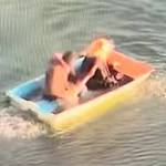 JCSO courtesy photos
The suspects failed to escape arrest via a stolen rowboat that ended up capsizing, which forced them back to shore.