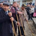 Frannie Maes Food LLC courtesy photos
U.S. District Court Judge Richard A. Jones, Quincys brother, pictured among Mayor Greg Wheeler and others for the groundbreaking of Quincy Square in Bremerton Jan. 20.