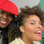 Jewel Shepherd courtesy photo
Textured Tresses meeting attendees Inez Maubane Jones, left, and her daughter Eliza Jones learn how to care for and appreciate their natural hair textures.