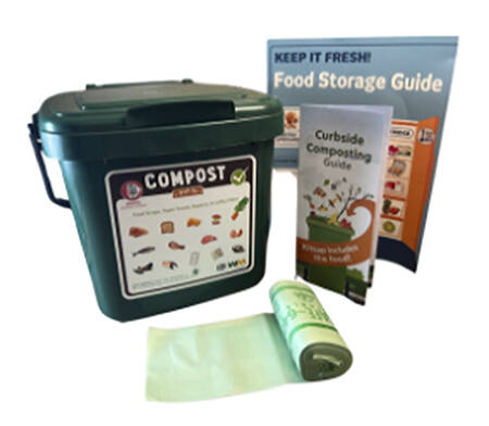Kitsap courtesy image
The free Kitsap County composting kit includes these items.