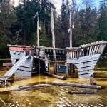 File photos
The pirate ship sits in water at Fay Bainbridge Park.