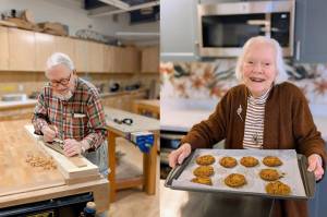 We have residents who are still working, still traveling, and still thriving in ways that inspire everyone around them, says Carrie Chavez, community relations director at Bainbridge Senior Living. Photo courtesy of Bainbridge Senior Living.