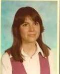 Cathy DeLorey in 1975, her first year of teaching.
