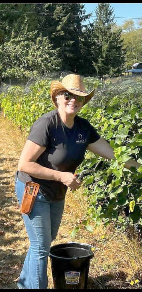 Olalla Vineyard and Winery courtesy photo
Mary Ellen Houston, owner of Olalla Vineyard and Winery.
