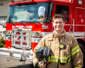 BIFD courtesy photos
Current volunteer firefighter/EMT Devin James.