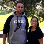 Eric and Monica Phillips of the Lost Creek Lane Road Committee.