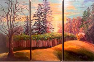 Fatima Young courtesy image
An oil painting by Fatima Young.