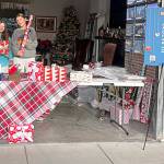 Hannah Hummingbird Junior Guild courtesy photos
Guild gift wrapping by Bainbridge High School sophomores Bella Fitzgerald and Barrett Bass in December of 2024.