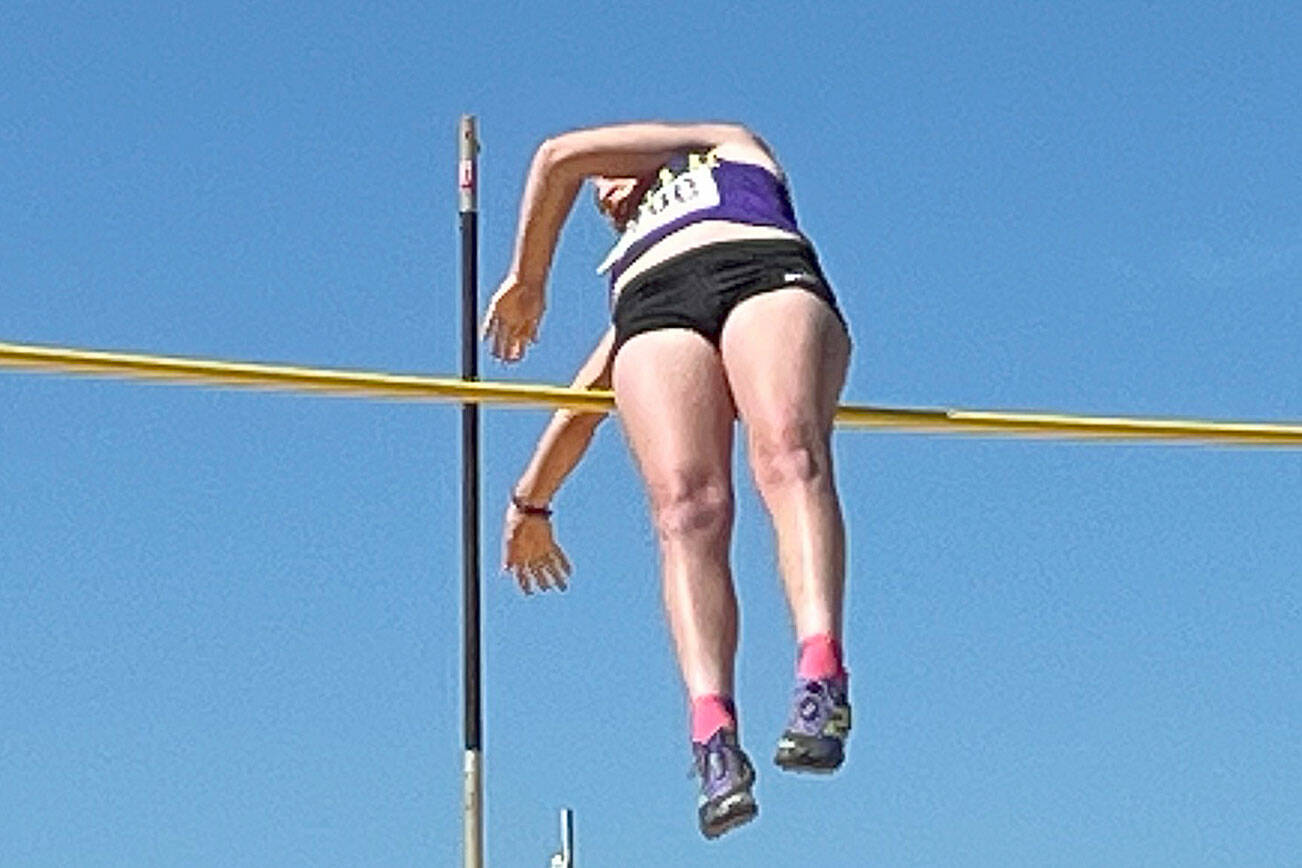 North Kitsap Viking Bella Johnston placed fifth in state for 2A girls pole vaulting May 30 at Mount Tahoma High School.