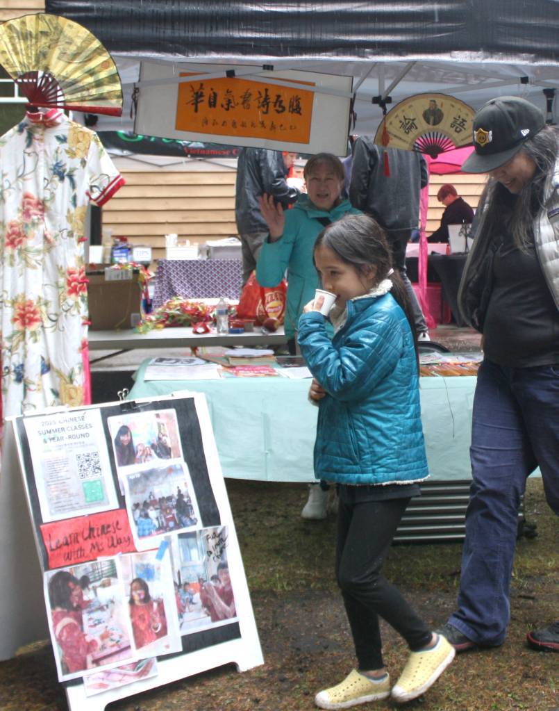Festival attendees connected with community members who represent their culture through education year-round.