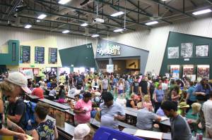 Molly Hetherwick/Kitsap News Group photos
Up to 10,000 people were estimated in attendance at the BI Rotary Auction & Rummage Sale July 12 at Woodward Middle School.