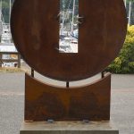 Tranquility and Chaos by Ed McCarthy, located at the southern end of Madison Avenue.