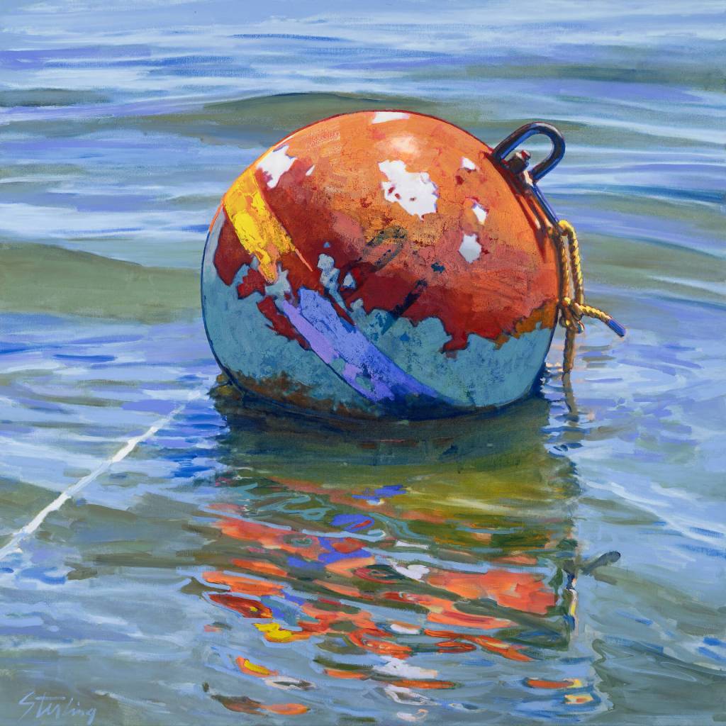 An acrylic painting by Sydni Sterling.