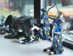 Molly Hetherwick/Kitsap News Group photos
A knight figurine on a steed.